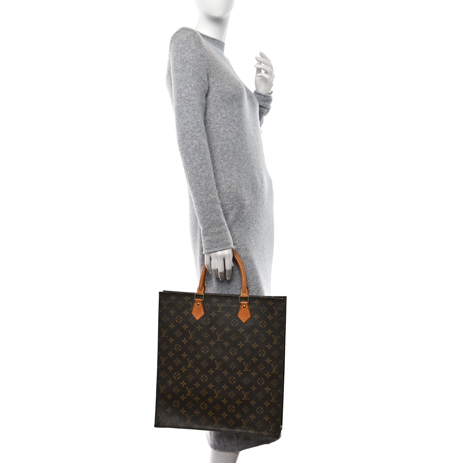 Louis Vuitton Monogram Sac Plat 2 of 10