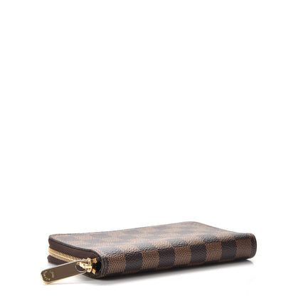 Louis Vuitton Damier Ebene Zippy Compact Wallet 4 of 9
