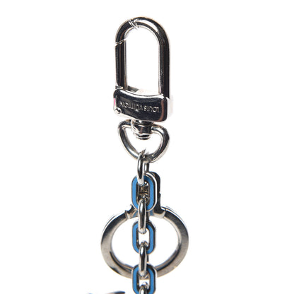 Louis Vuitton LV Initials Key Holder Blue Galactic 3 of 3