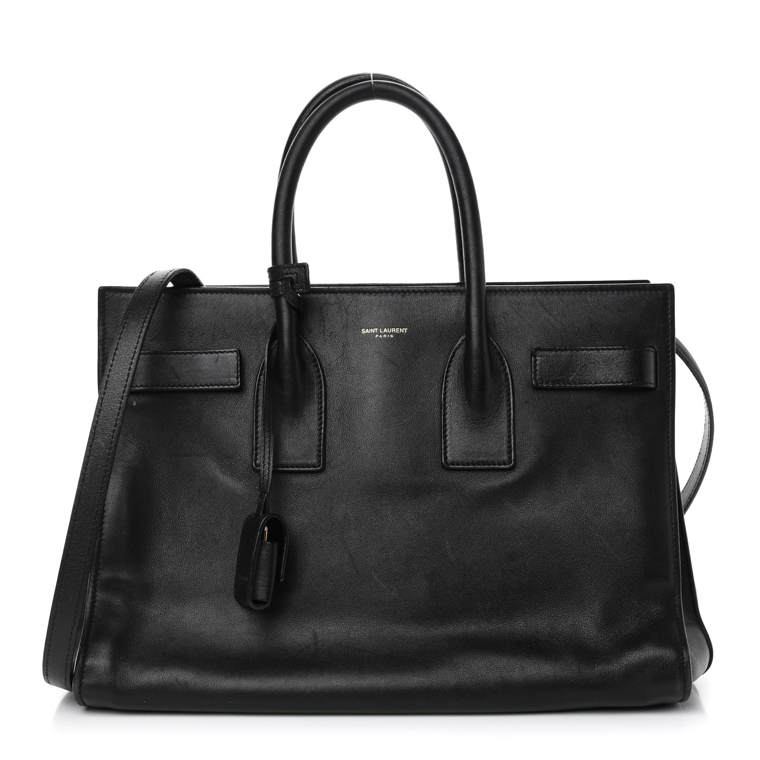 Saint Laurent Calfskin Small Sac De Jour Black 1 of 4