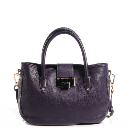 Jimmy Choo Grainy Calf Rania Deep Purple 1 of 8