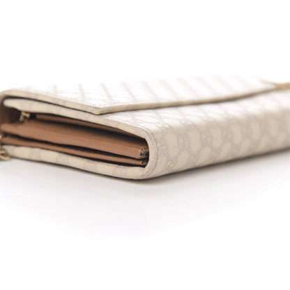 Gucci Soft Microguccissima Dice Chain Wallet Beige 7 of 9