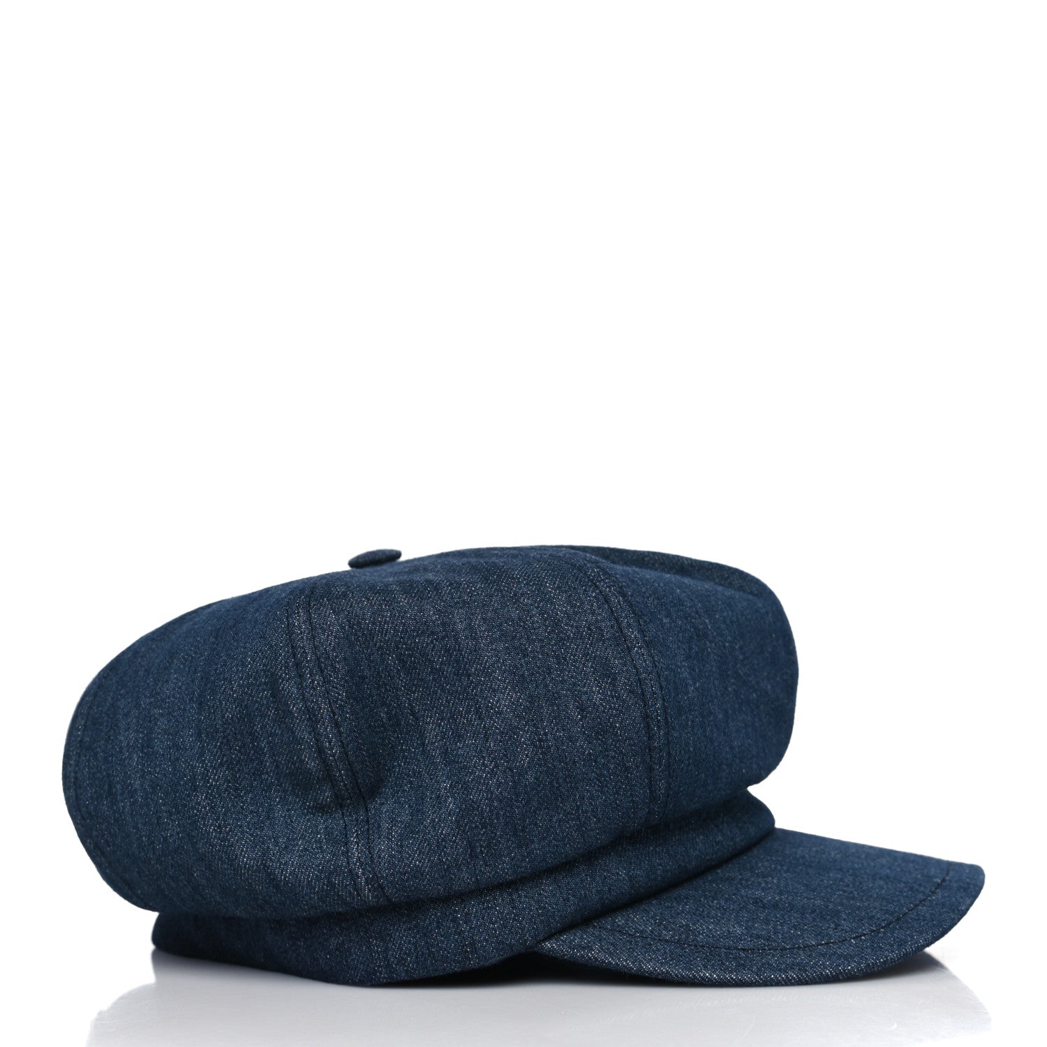 Prada Denim Womens Newsboy Cap M Bleu 4 of 8