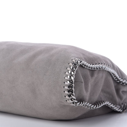 Stella McCartney Shaggy Deer Falabella Fold Over Tote Grey 8 of 9