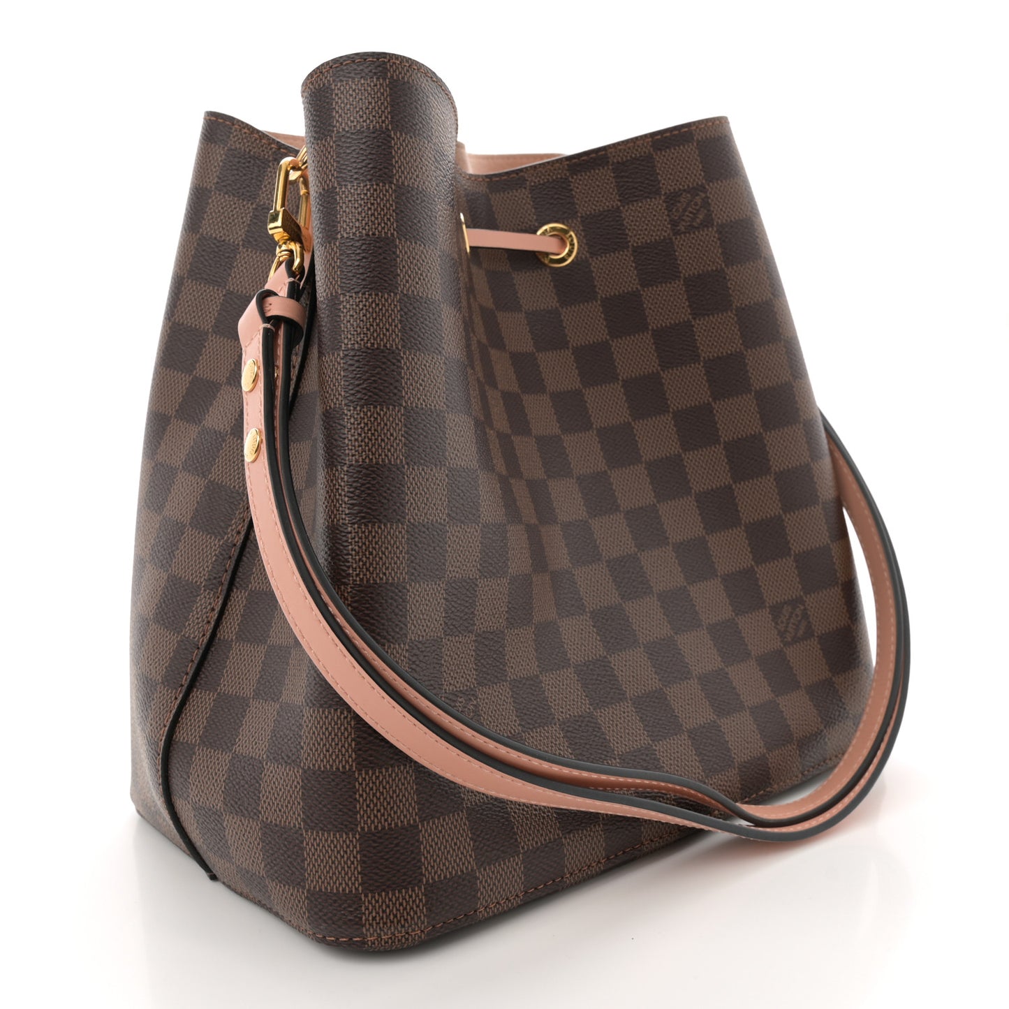 Damier Ebene Neonoe MM Venus Pink