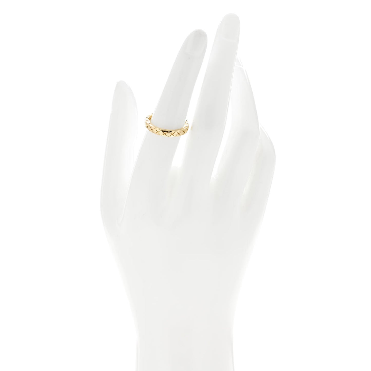18K Yellow Gold Mini Coco Crush Ring 54 6.75