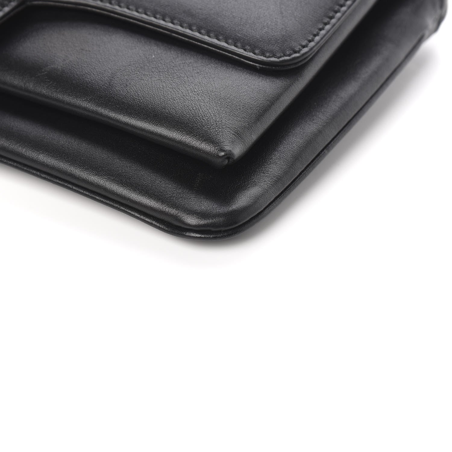 Gucci Vitello Palmellato Lux Small Arli Flap Shoulder Bag Black 9 of 12