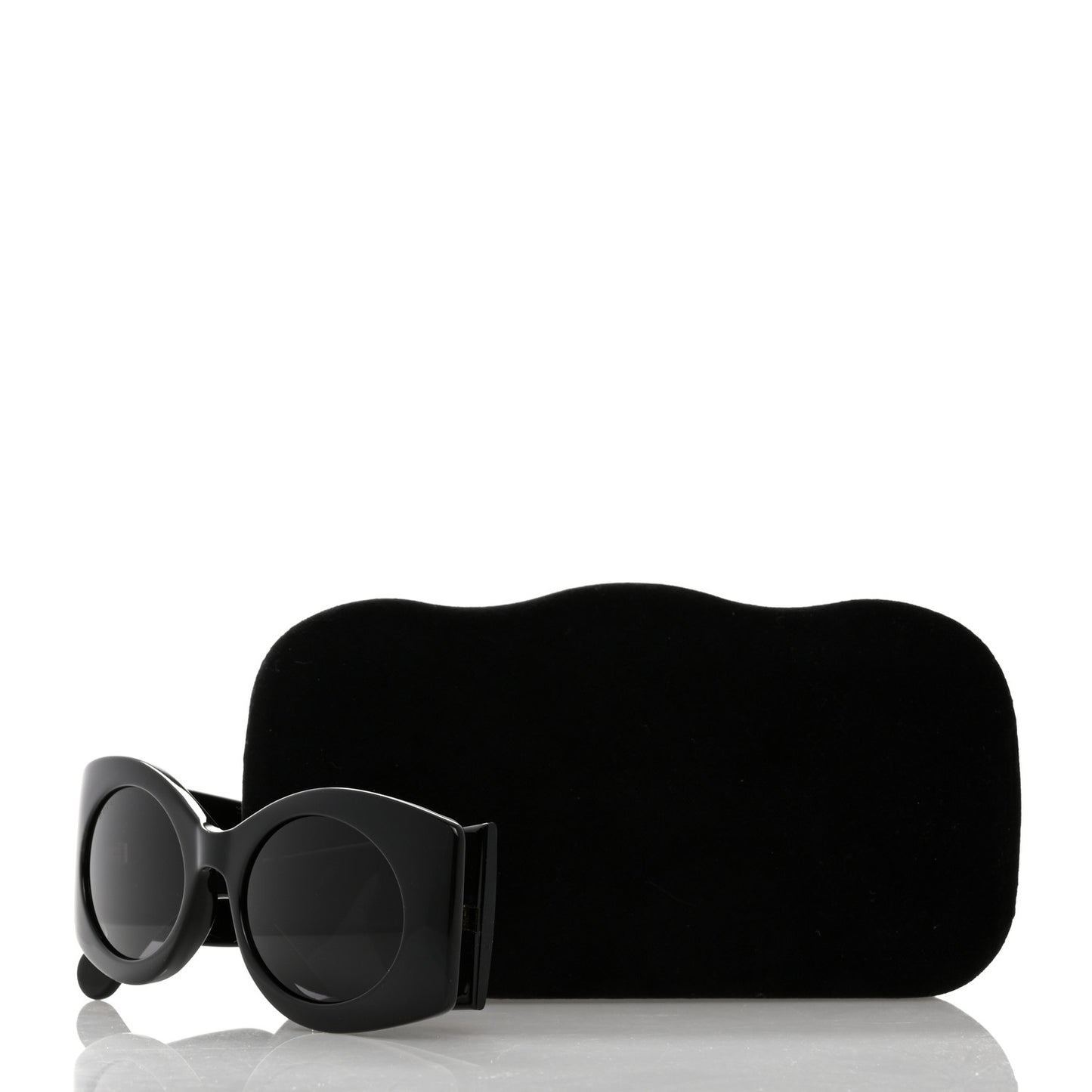 Acetate Frame GG Marmont Logo Sunglasses GG0810S Black