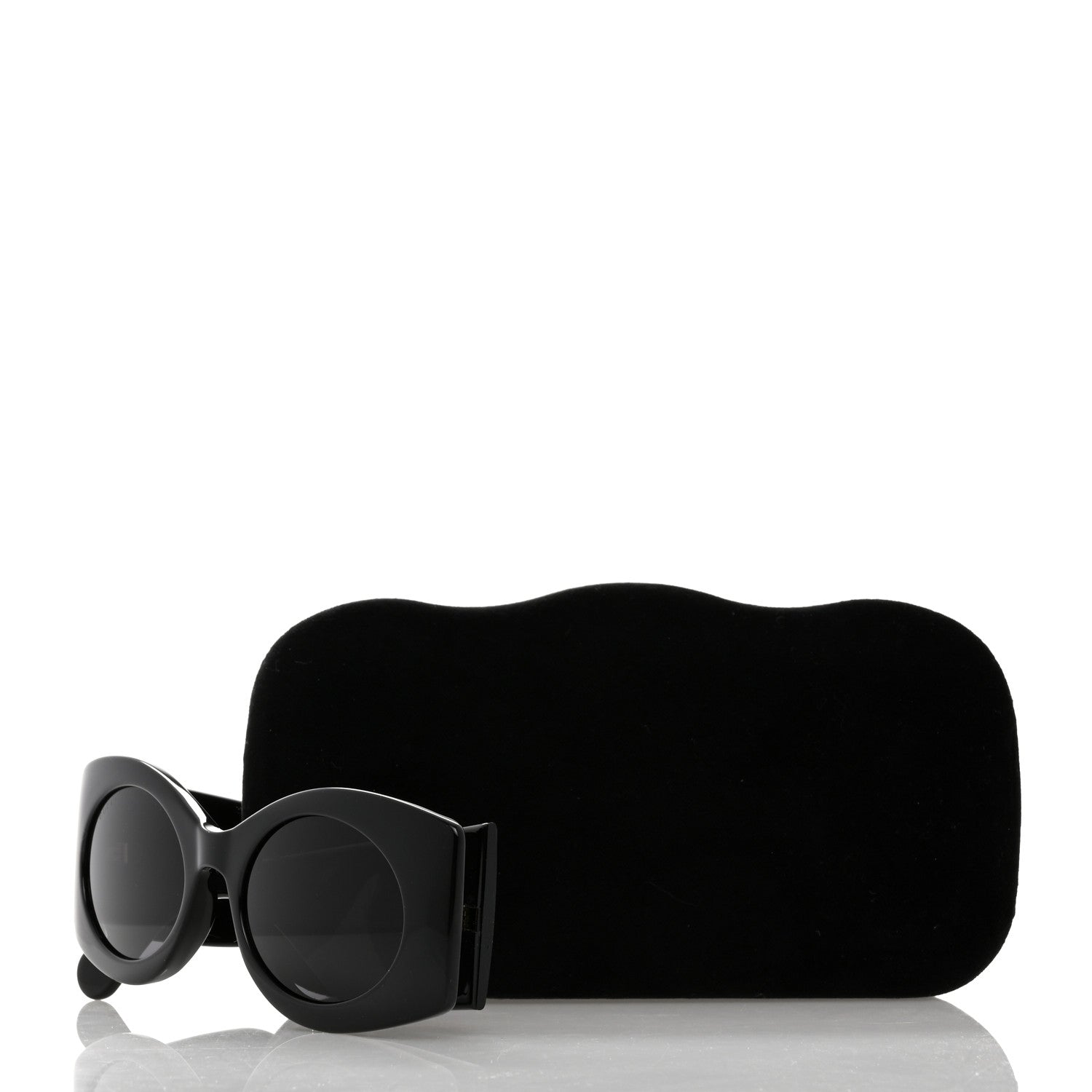 Gucci Acetate Frame GG Marmont Logo Sunglasses GG0810S Black 7 of 7