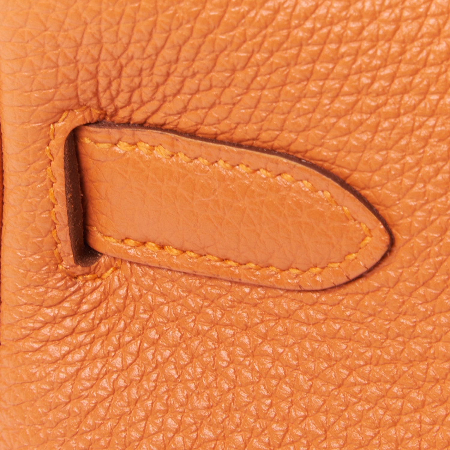 Hermes Togo Kelly Retourne 35 Orange 11 of 32