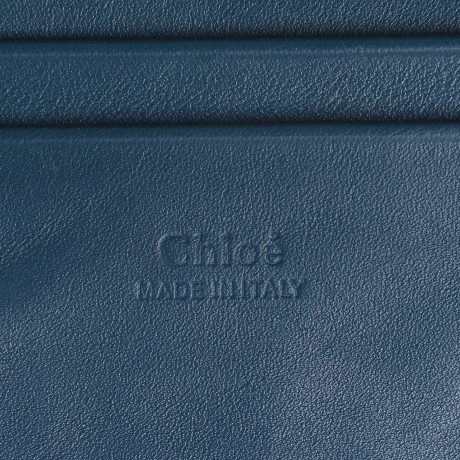 Chloe Suede Calfskin Mini Faye Shoulder Bag Majolica Blue 6 of 8