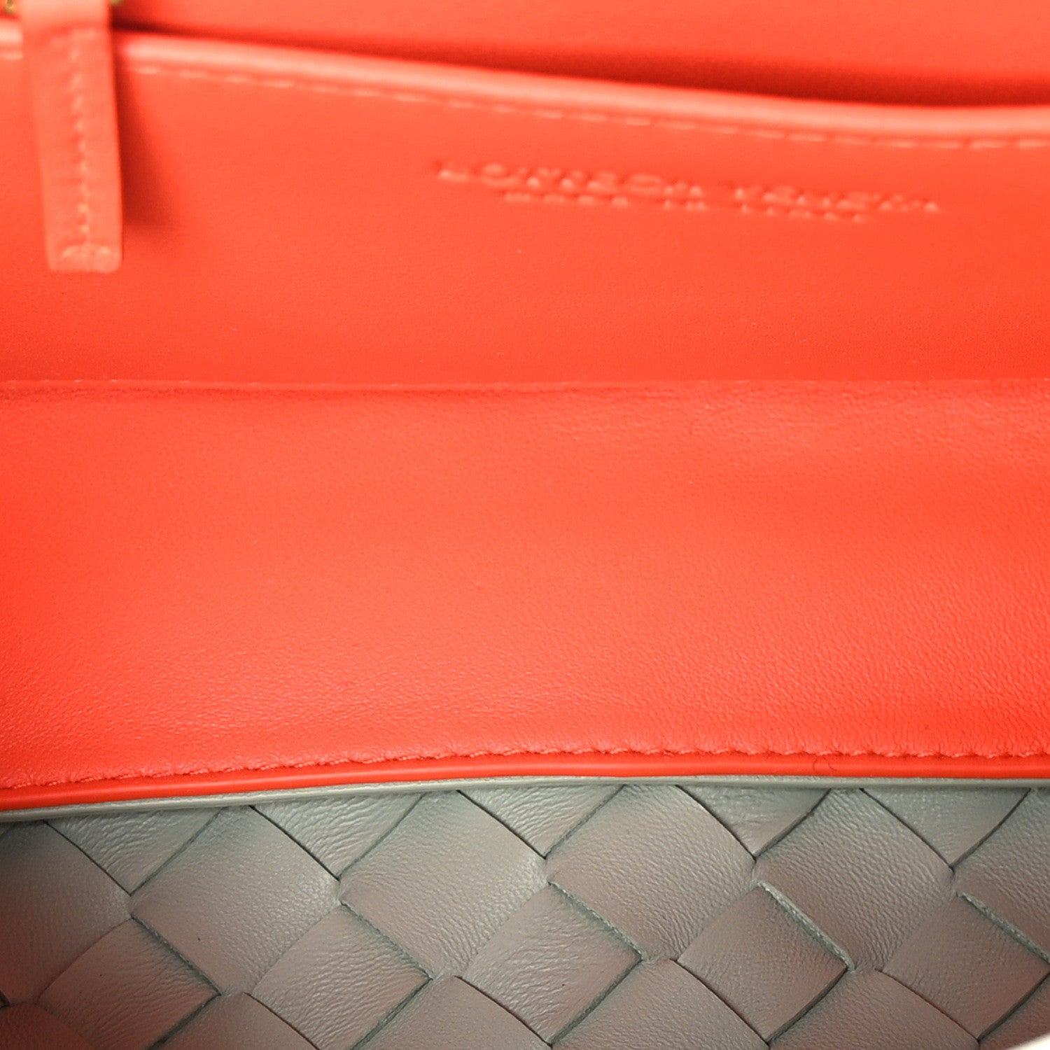 Bottega Veneta Nappa Intrecciato Small East West Andiamo Shoulder Bag New Sauge Orange Celadon 5 of 9