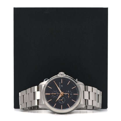 Gucci Stainless Steel 44mm G-Timeless Chronograph Quartz Watch Black 5 of 5