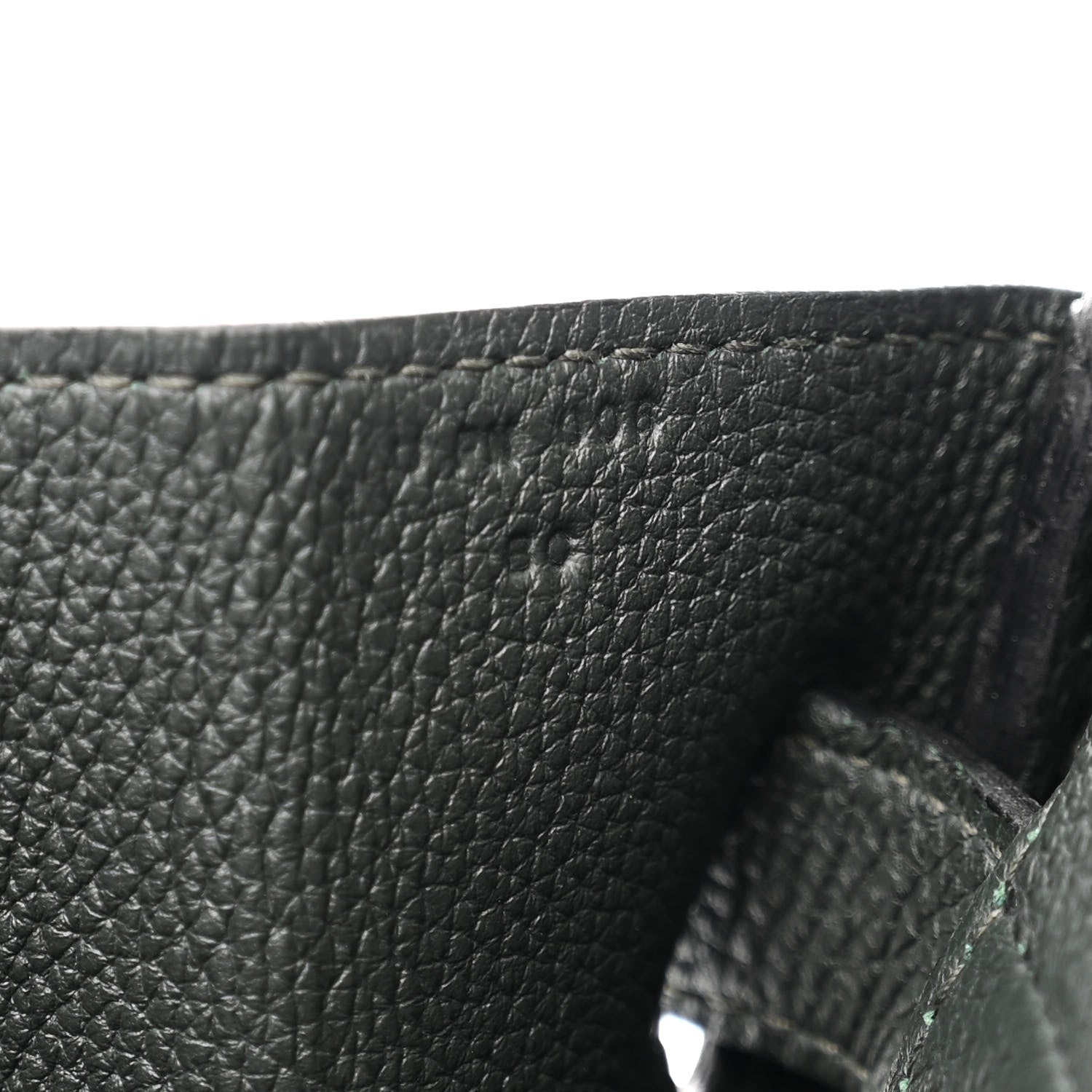 Hermes Togo HAC Birkin 40 Vert De Gris 7 of 10