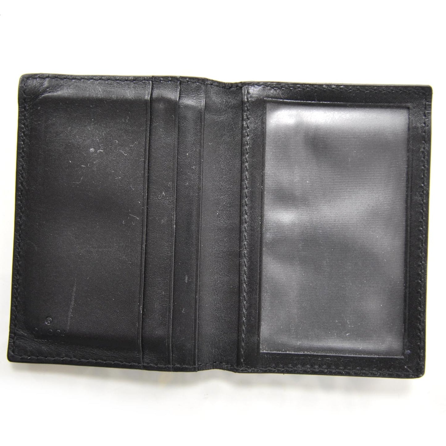 Guccissima Travel Case Wallet Black