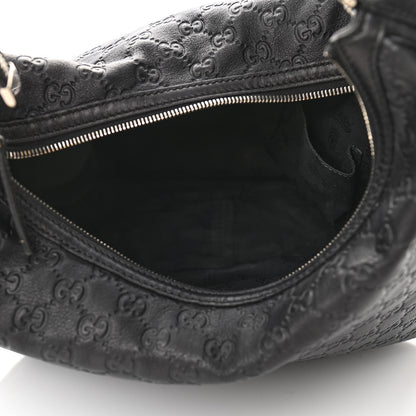 Gucci Guccissima Large GG Twins Hobo Black 5 of 11