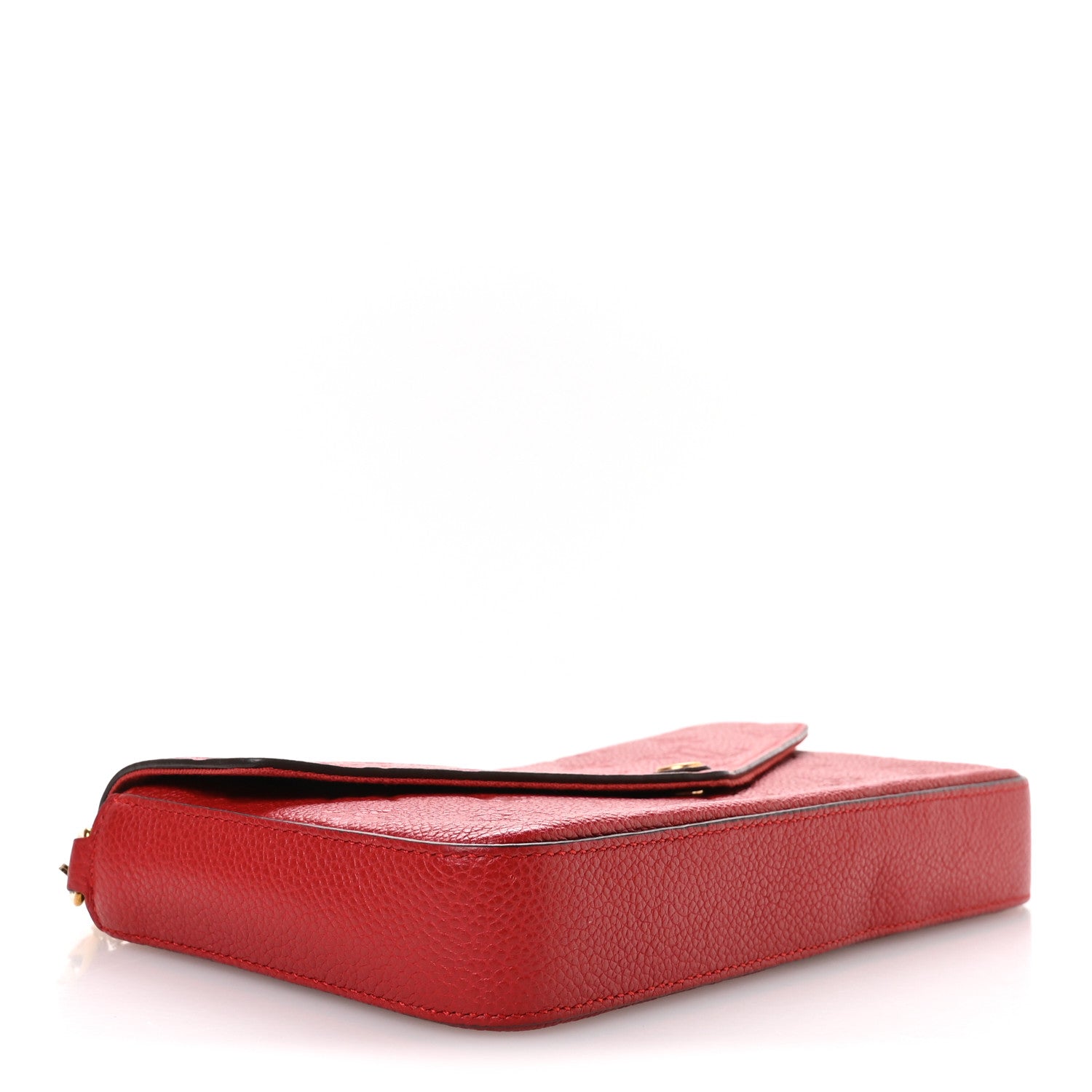 Louis Vuitton Empreinte Pochette Felicie Chain Wallet Scarlet 5 of 11