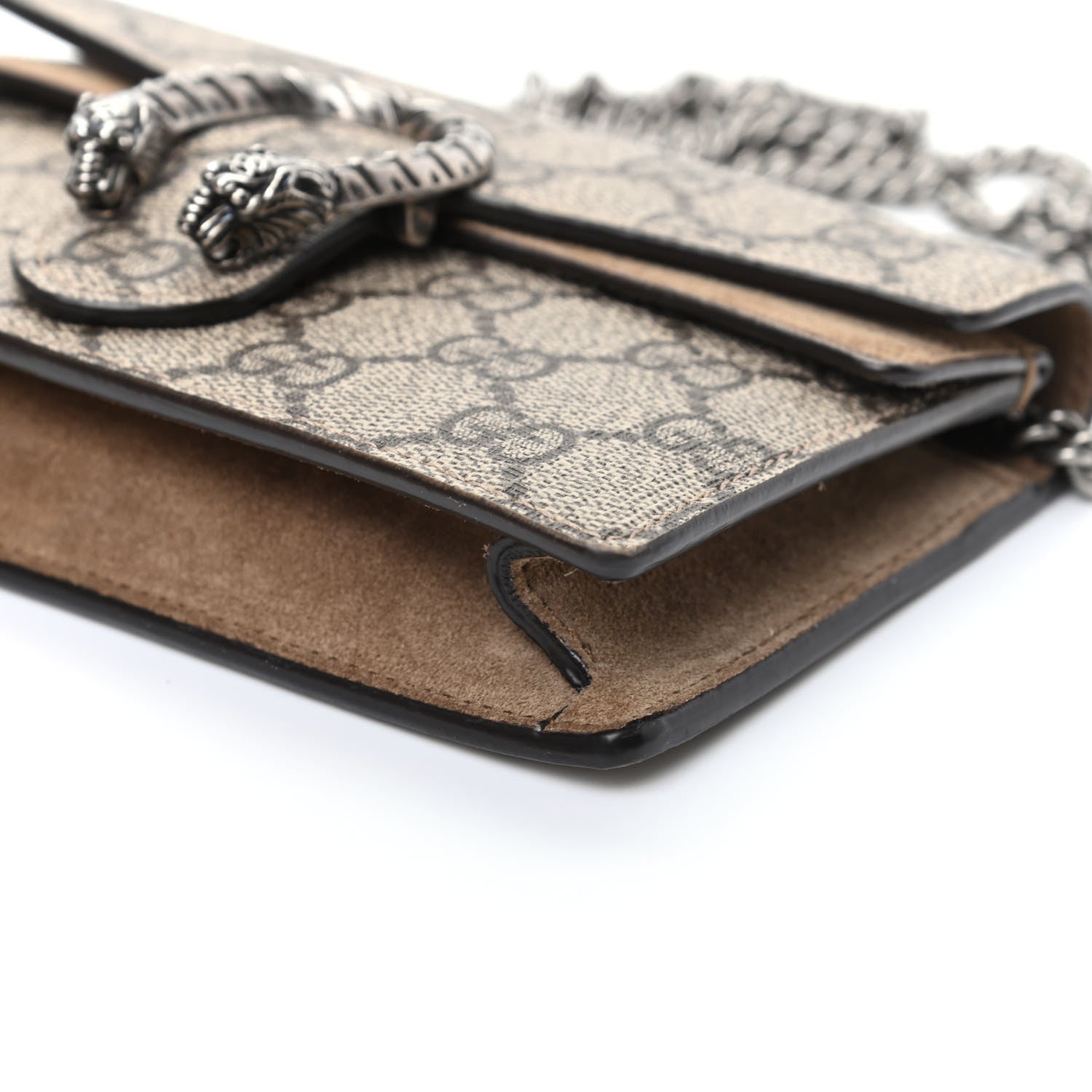Gucci GG Supreme Monogram Super Mini Dionysus Shoulder Bag Taupe 8 of 8