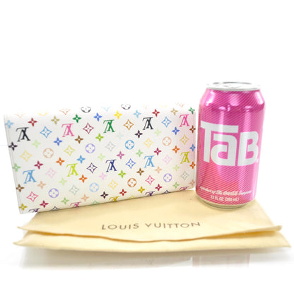 Louis Vuitton Monogram Multicolor Sarah Wallet White 2 of 6
