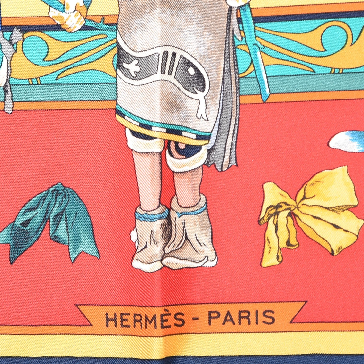 Hermes Silk Kachinas Scarf 90 3 of 6