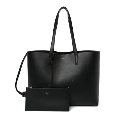 Saint Laurent Calfskin Large Shopping Tote Black 1 of 11