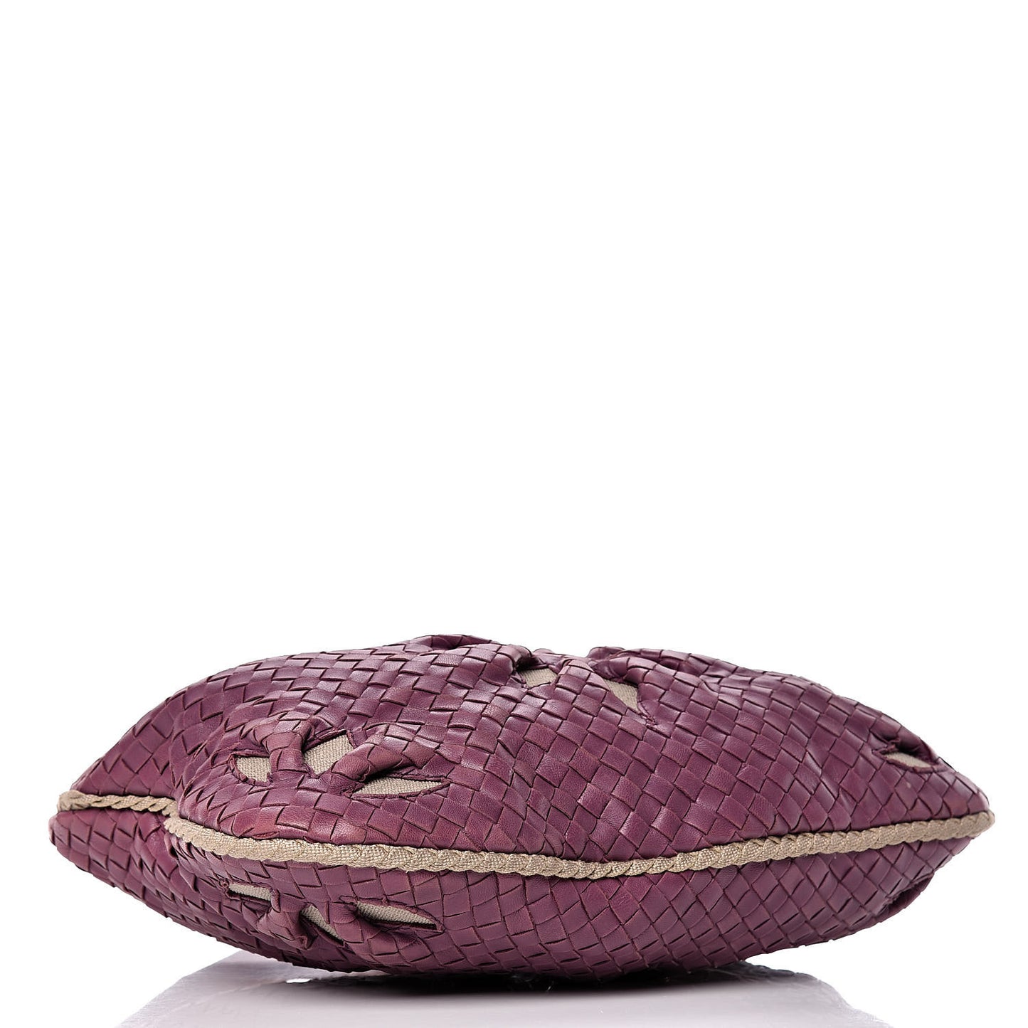 Nappa Intrecciato Flower Medium Veneta Hobo