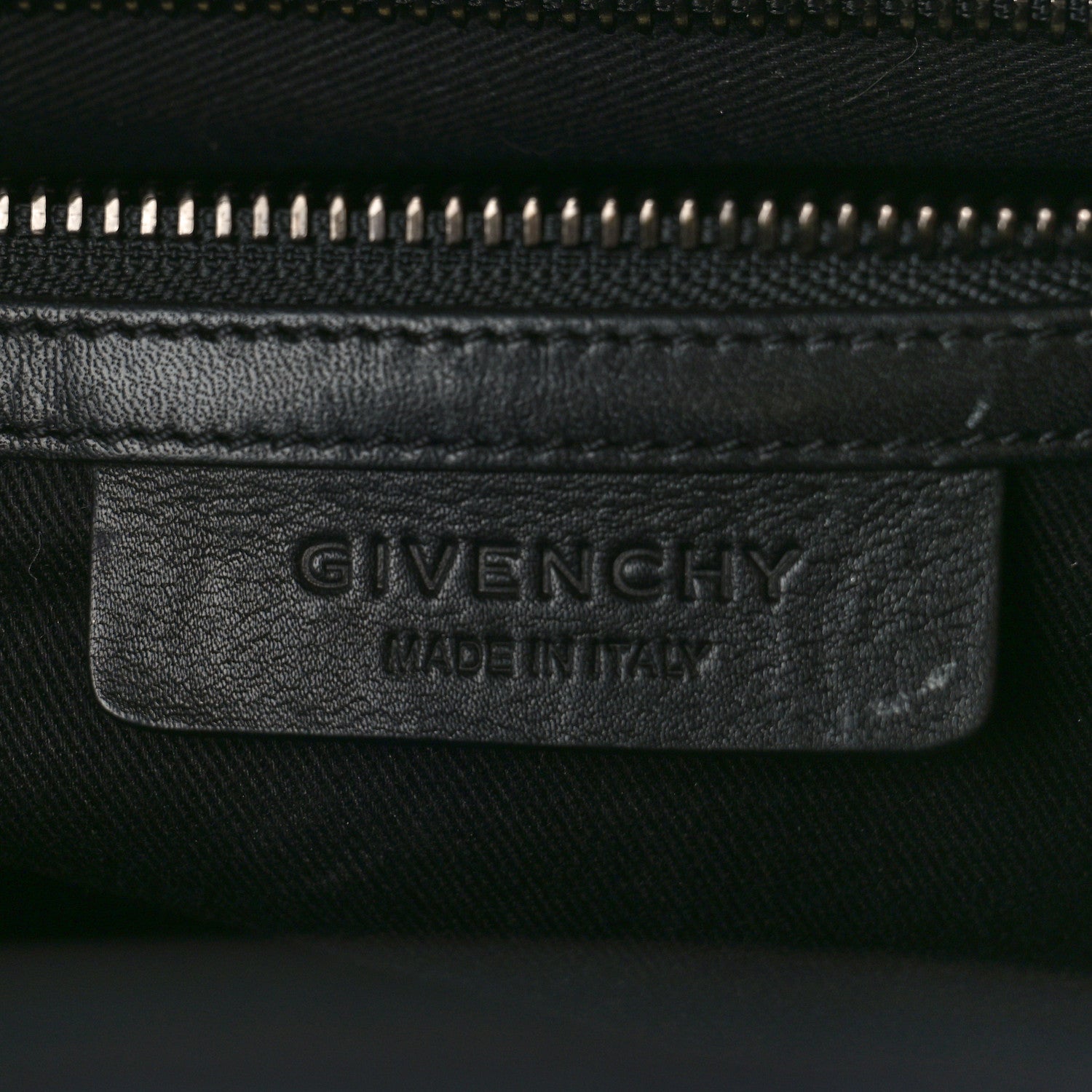 Givenchy Calfskin Lizard Embossed Small Antigona Deep Blue 6 of 12