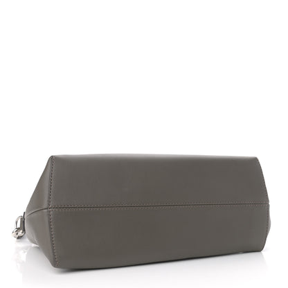 Fendi Vitello Dolce 4 Color Medium By The Way Boston Bag Carbone Grigio Polvere Multicolor 4 of 9