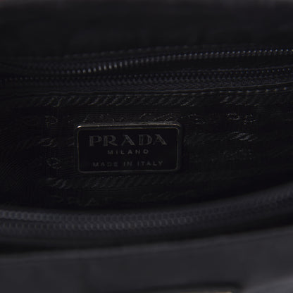 Prada Tessuto Nylon Vela Shoulder Bag Black 8 of 9
