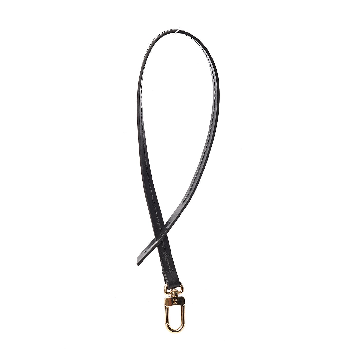 Calfskin Pochette Accessories Strap Black