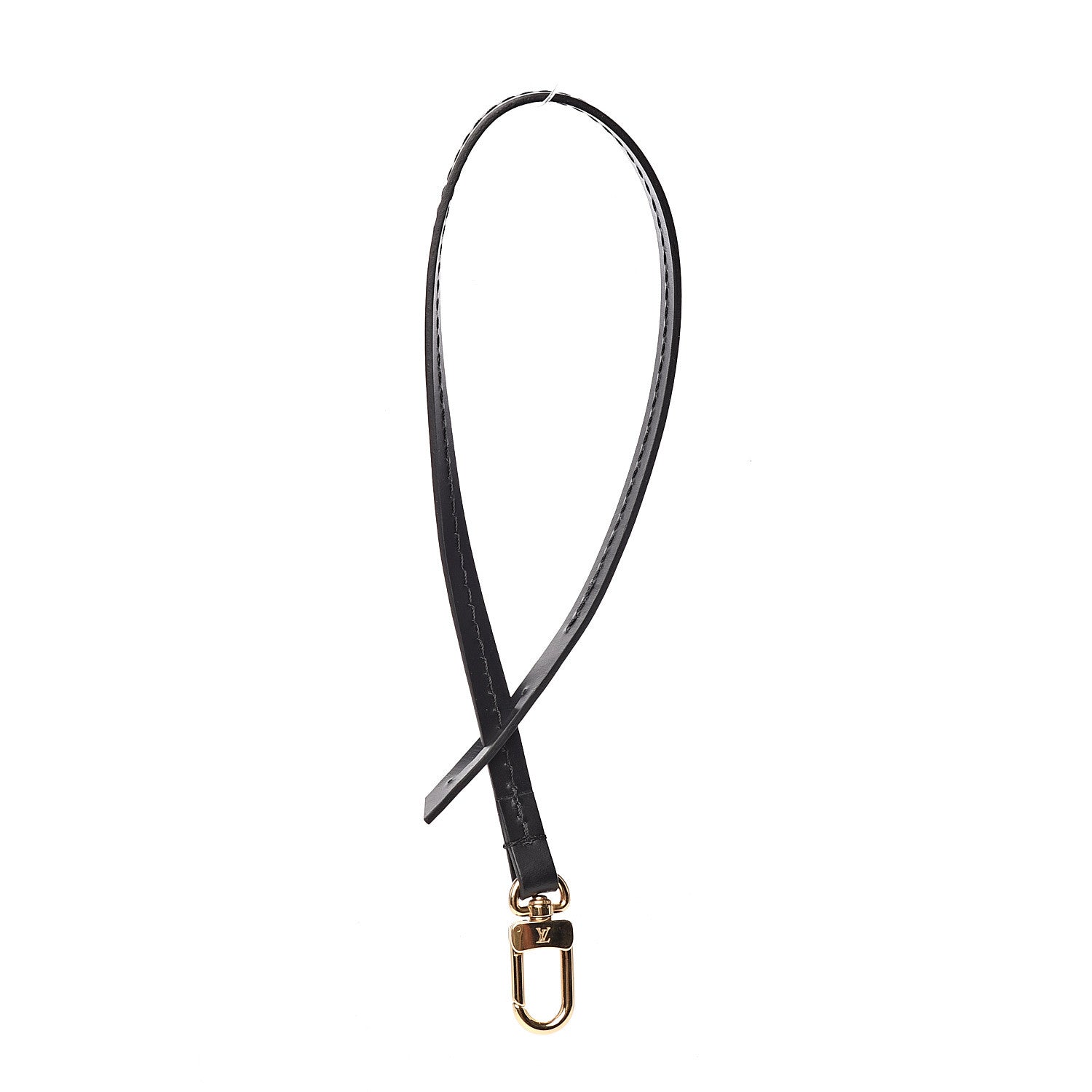 Louis Vuitton Calfskin Pochette Accessories Strap Black 1 of 2