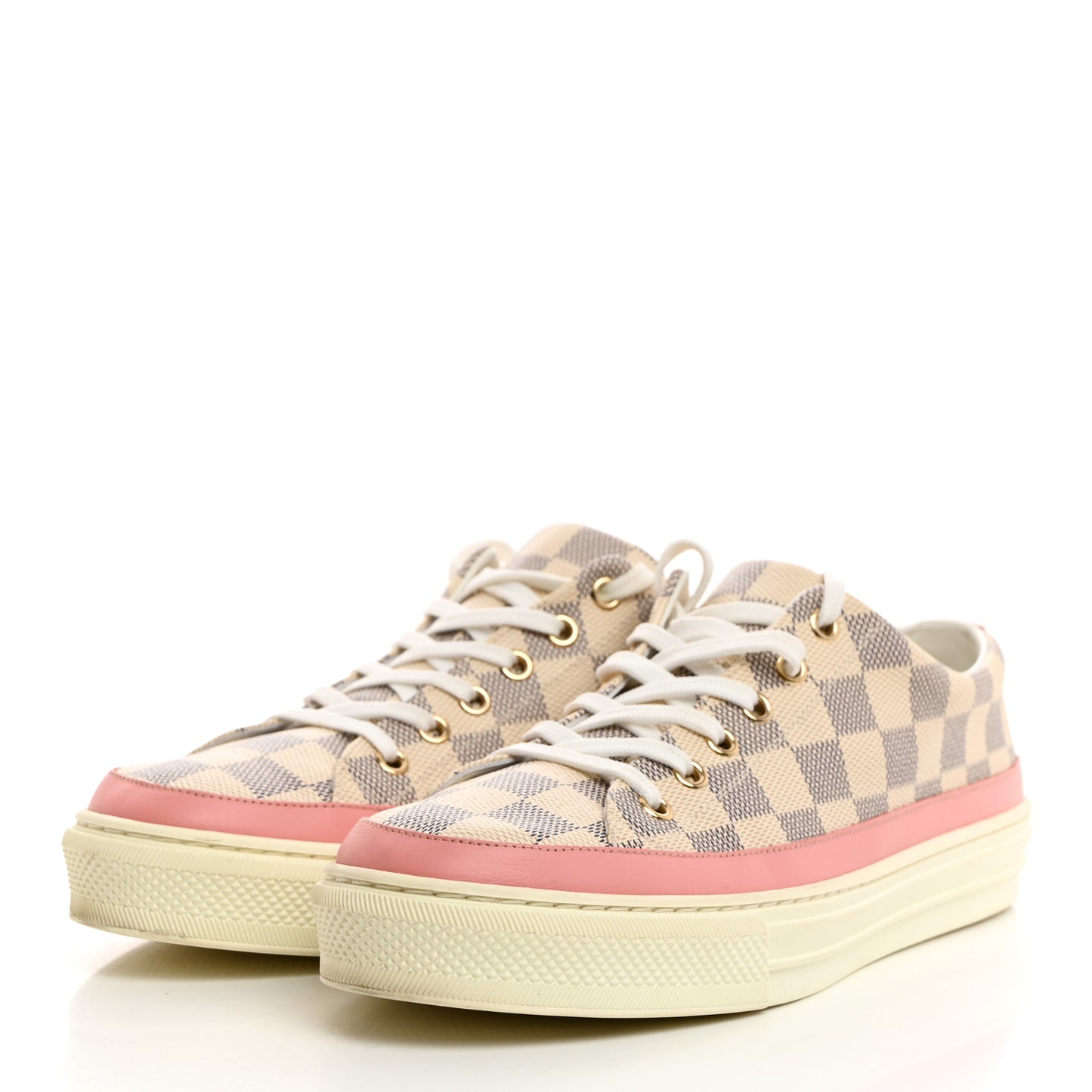 Damier Azur Stellar Sneakers 39 Rose Ballerine