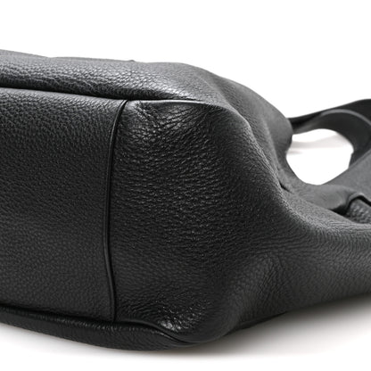 Saint Laurent Grained Deerskin Bea Tote Black 10 of 10