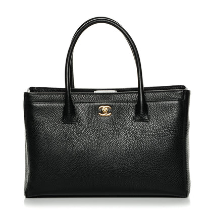 Chanel Calfskin Cerf Executive Shopper Tote Black 1 of 7