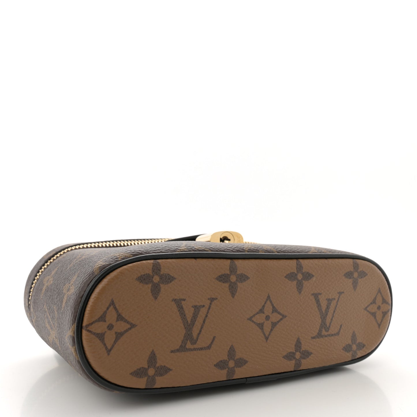 Reverse Monogram Vanity Chain Pouch