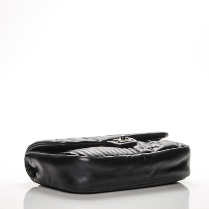 Chanel Lambskin Quilted Jumbo Paris Dallas Single Flap Black 4 of 8
