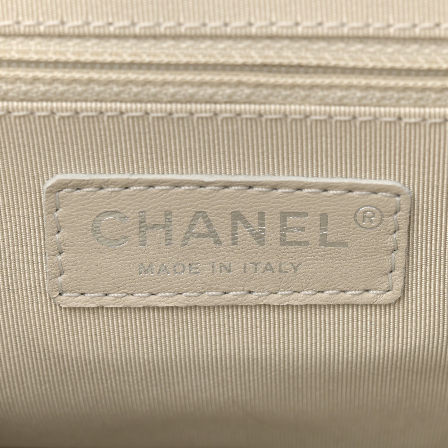 Washed Lambskin Quilted Medium Chain Around Flap  Black