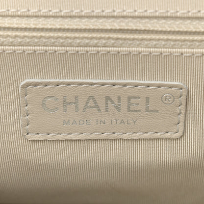 Chanel Washed Lambskin Quilted Medium Chain Around Flap  Black 6 of 10