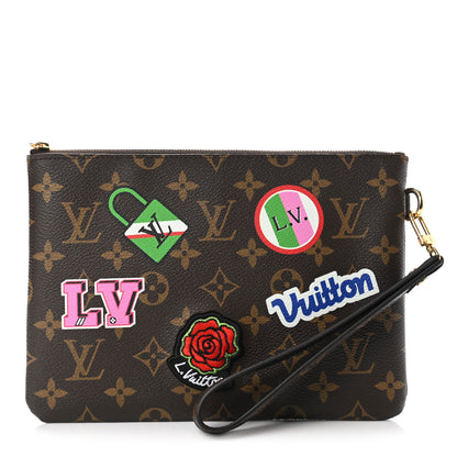 Louis Vuitton Monogram Travel Stickers City Pouch 1 of 7