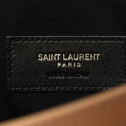 Saint Laurent Micro Raffia Uptown Pouch Natural Hay Blush 6 of 8