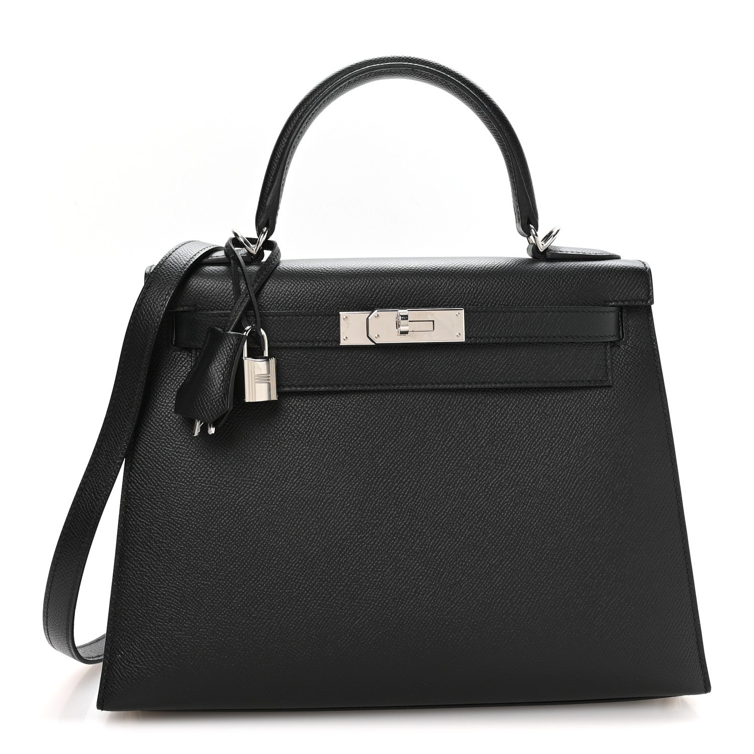 Hermes Epsom Kelly Sellier 28 Black 1 of 11
