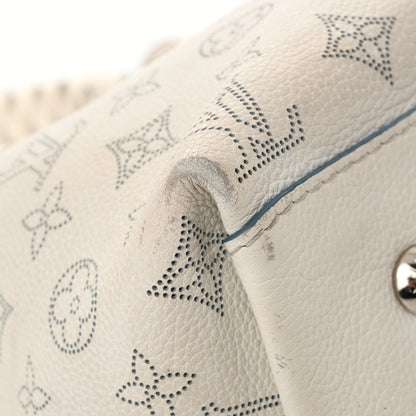 Louis Vuitton Mahina Carmel Hobo Snow 10 of 14