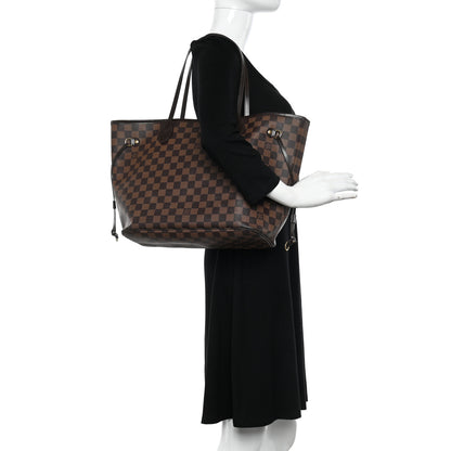 Louis Vuitton Damier Ebene Neverfull MM 2 of 13