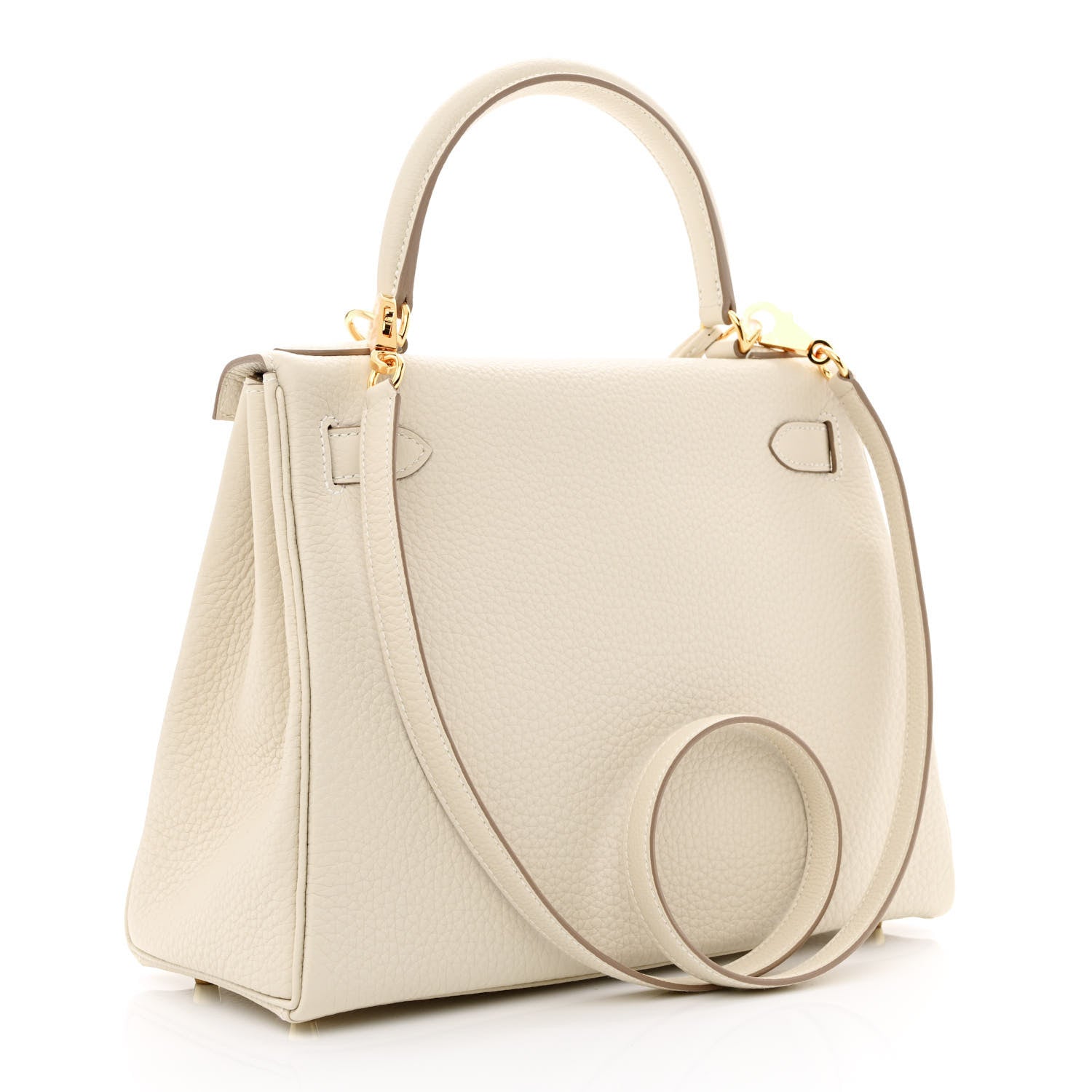 Hermes Togo Kelly Retourne 28 Craie 3 of 11
