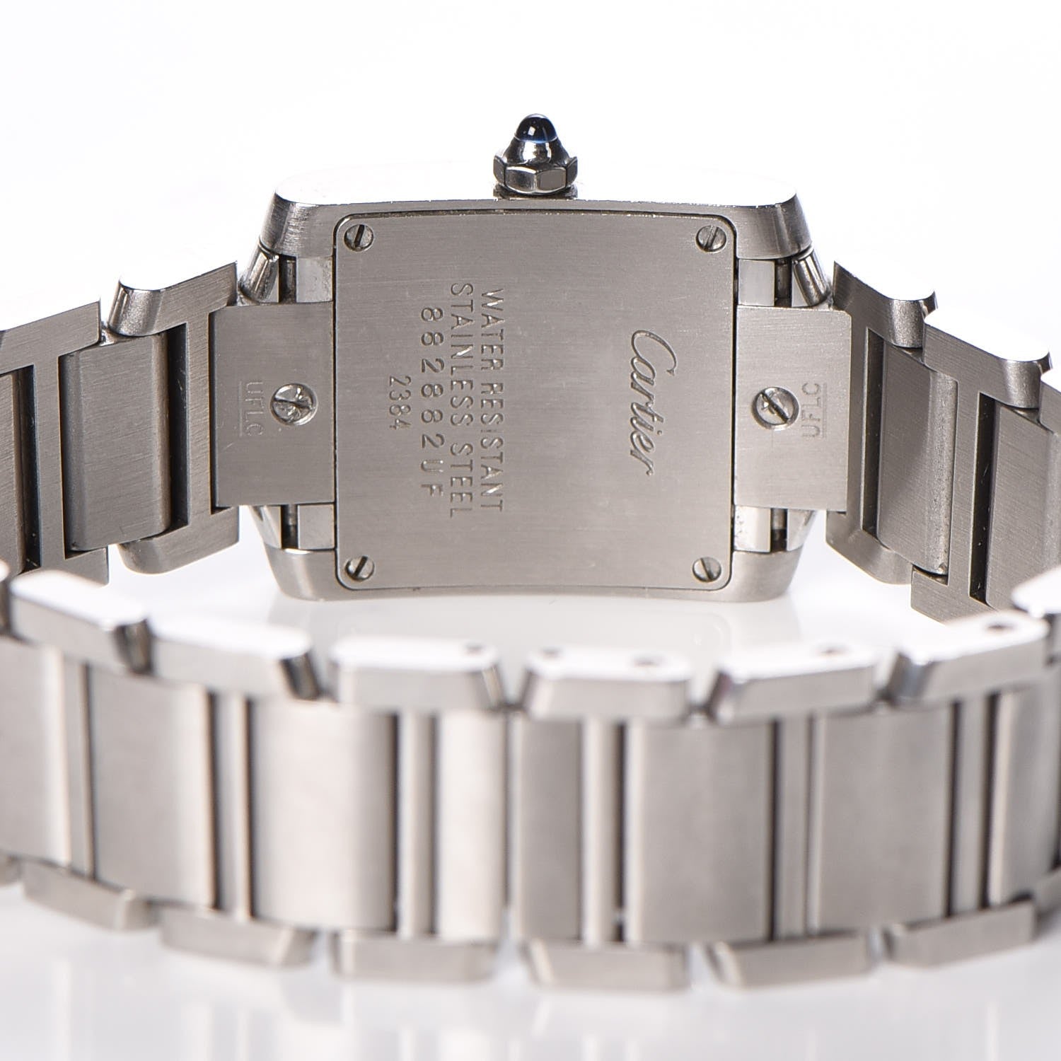 Cartier Stainless Steel 20mm Tank Francaise Quartz Watch 5 of 9