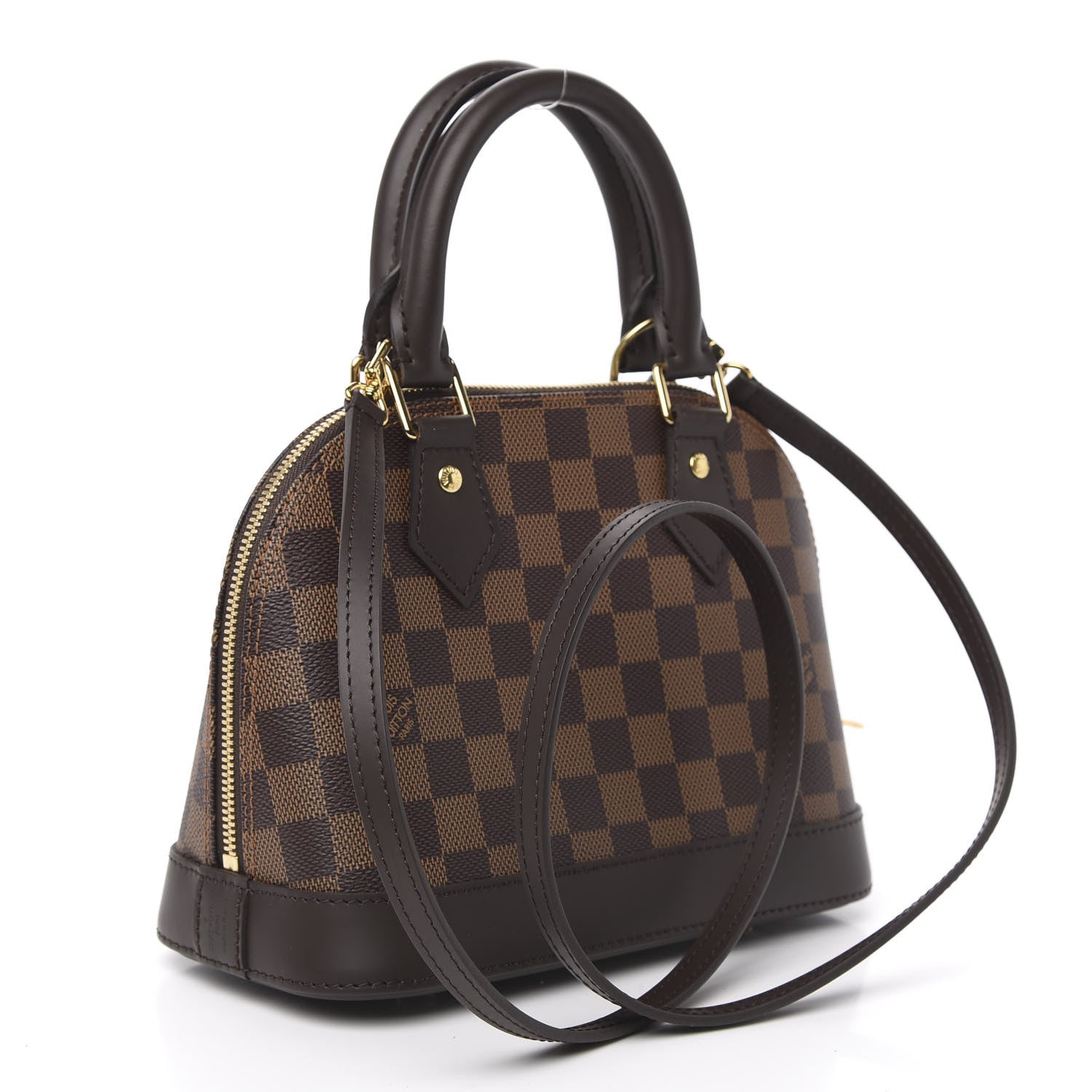 Louis Vuitton Damier Ebene Alma BB 3 of 8