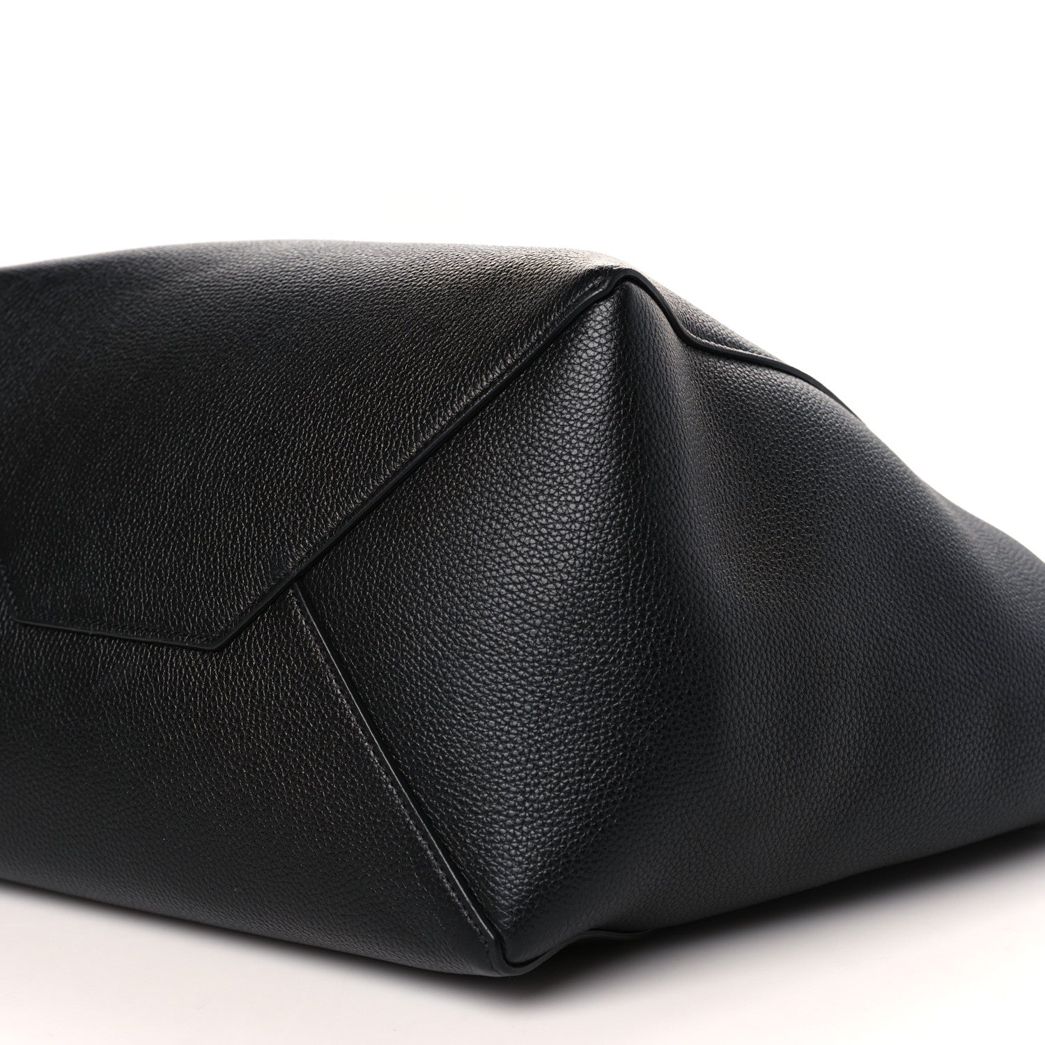 Celine Soft Grained Calfskin Small Belt Cabas Phantom Black 9 of 9