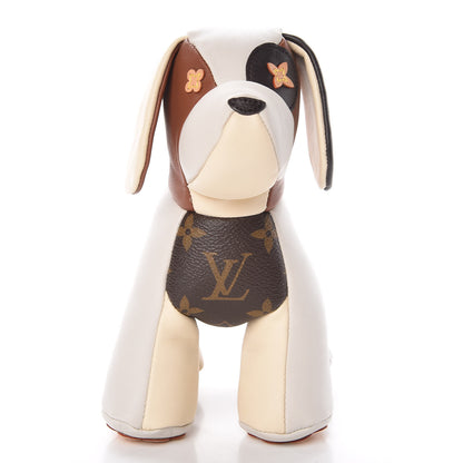 Louis Vuitton Calfskin Monogram Doudou Oscar Dog Beige 3 of 8