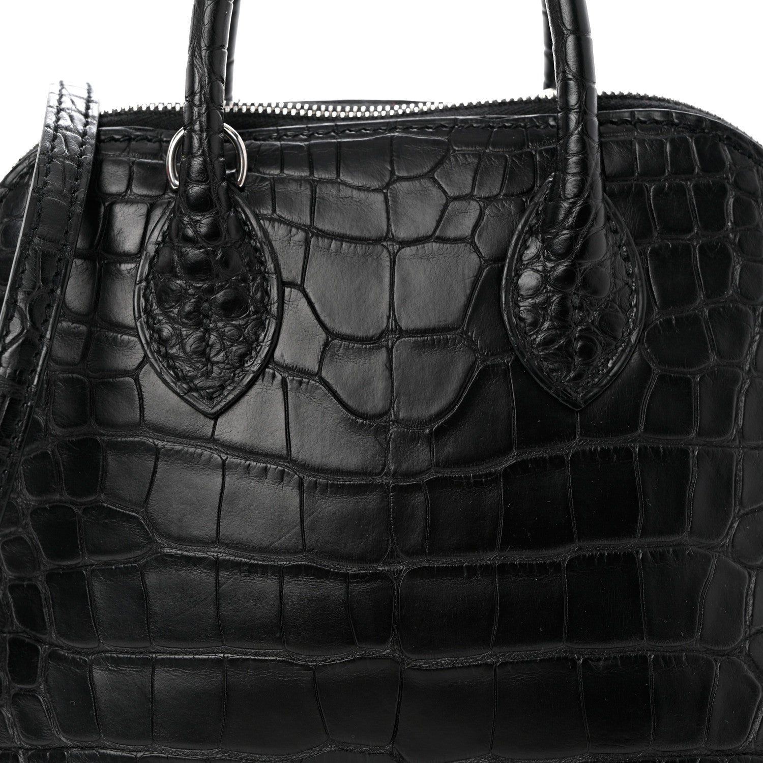 Hermes Matte Alligator Mini 1923 Bolide Black 6 of 8