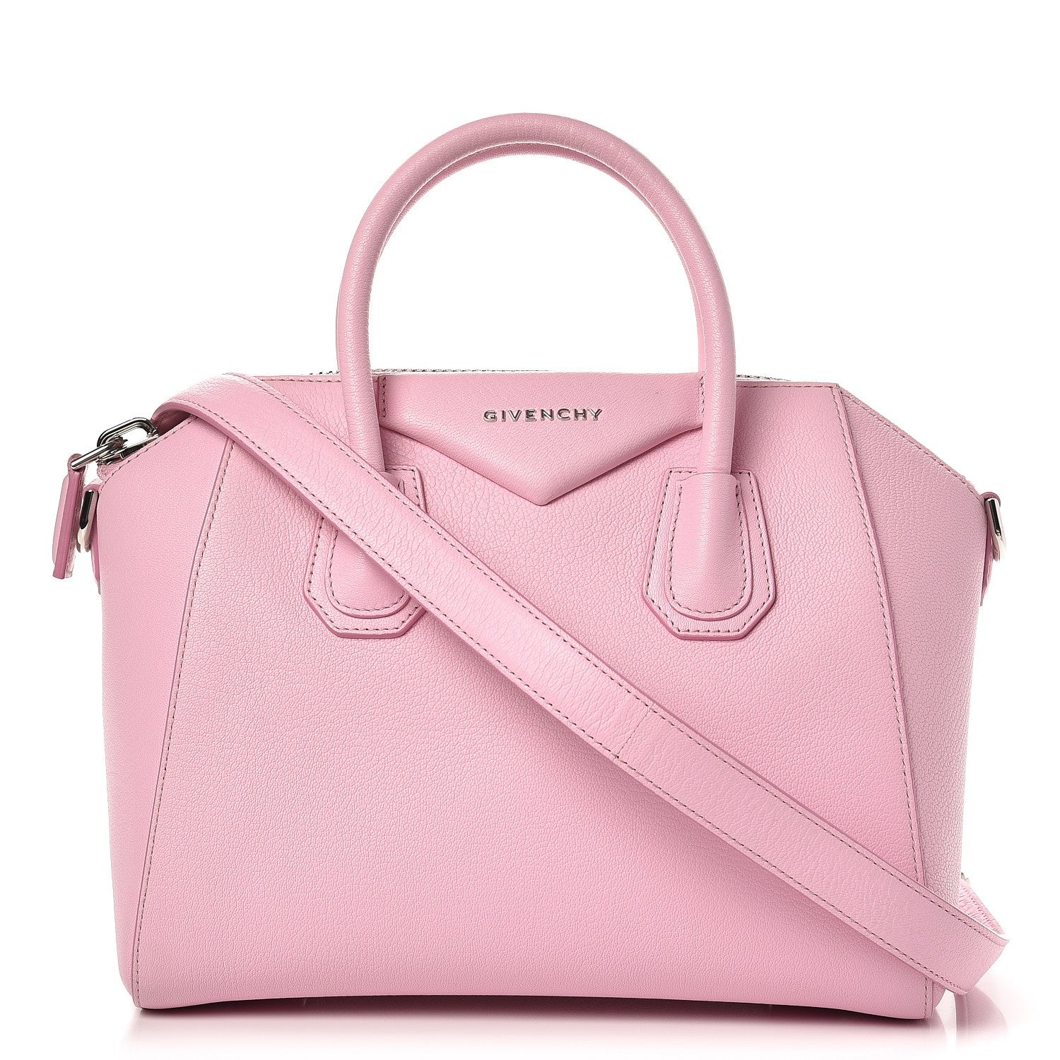 Givenchy Sugar Goatskin Small Antigona Bright Pink 1 of 10